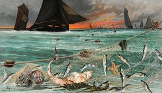 Ludovic Lepic - La pche aux harengs dEcosse par les barques de Berck.webp