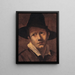Portrait d'un jeune homme - Ludovico Carracci — kehystetty taideteos seinällä