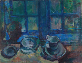 La cuisine bleue - Ludvig Karsten — näkymä teoksesta