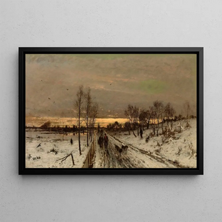 Ludvig Munthe - Winter Landscape.webp