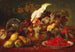 Suuri still life - cacatoès - Ludwig Adam Kunz — näkymä teoksesta