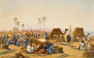 Ludwig Hans Fischer - The street market.webp