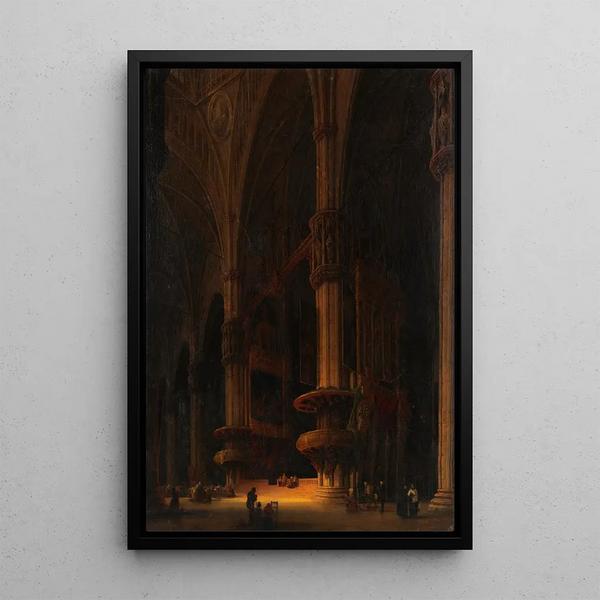 Ludwig Mecklenburg - Das Innere des Doms zu Mailand.webp