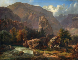 Château de Salurn en Sud-Tyrol - Ludwig Neelmeyer — näkymä teoksesta