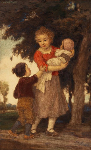 Ludwig von Zumbusch - Die drei Geschwister.webp