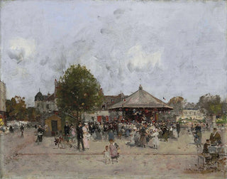Fête foraine - Luigi Loir — näkymä teoksesta