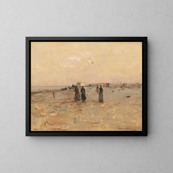 Rannalla - Luigi Loir — kehystetty taideteos seinällä