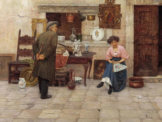 Le passionné d'art - Luigi Pastega — näkymä teoksesta