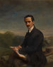The Painter Alexandre Calame - Luigi Rubio — näkymä teoksesta