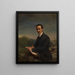 The Painter Alexandre Calame - Luigi Rubio — kehystetty taideteos seinällä
