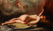 Nu maalaus makuuasennossa - Luis Ricardo Falero — näkymä teoksesta
