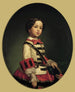 Cristina de Roncali et Gaviria la Petite Marquise de Roncali - Luis de Madrazo y Kuntz — näkymä teoksesta