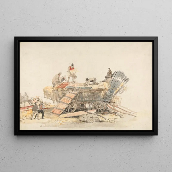 Luke Clennell - Loading a Wagon.webp