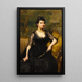 Madame Robert Borwick - Luke Fildes — kehystetty taideteos seinällä