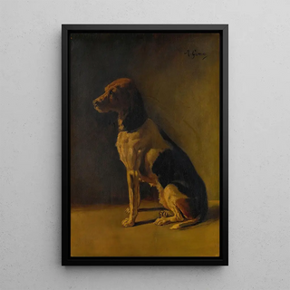 M Gurcin - Seated Hound.webp