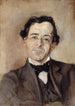 Paul Lautaudin muotokuva 1872-1956, kirjailija ja kronikoitsija - M Th Catti — näkymä teoksesta