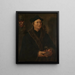 Portrait de Johannes Colmannus recteur du couvent de Sainte-Agathe à Delft - Maarten van Heemskerck — kehystetty taideteos seinällä