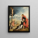 La Crucifixion - Maarten van Heemskerck — kehystetty taideteos seinällä