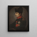 Buste de Napoléon - Maciej Topolski — kehystetty taideteos seinällä