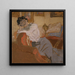 Madame Hessel sur le canapé - Édouard Vuillard — kehystetty taideteos seinällä