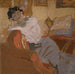Madame Hessel sur le canapé - Édouard Vuillard — näkymä teoksesta