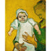 Maalauksen jäljennös Madame Roulin ja hänen vauvansa - Vincent van Gogh