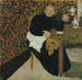 Madame Vuillard avec une tasse rose - Édouard Vuillard — näkymä teoksesta