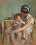 Mère et son bébé - Madeleine Carpentier — näkymä teoksesta