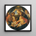 Madone du Magnificat - Follower of Botticelli — kehystetty taideteos seinällä
