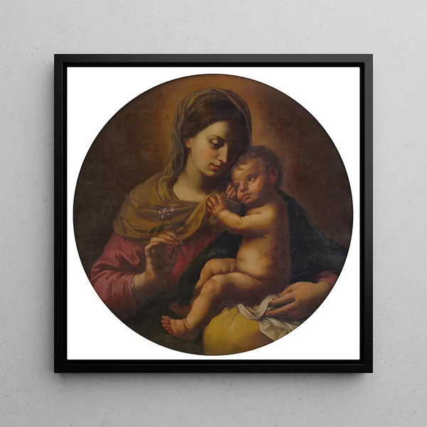 Madone et Enfant - Simone Cantarini