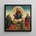 Madonna Delle Cintola avec les Saints Benoît, Thomas, François et Julien - Francesco Granacci — kehystetty taideteos seinällä