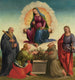 Madonna Delle Cintola avec les Saints Benoît, Thomas, François et Julien - Francesco Granacci — näkymä teoksesta