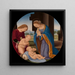 Madonna adorant l'Enfant avec le Saint Enfant Jean-Baptiste et un Ange - Lorenzo di Credi — teoksen seinäesittely