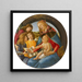 Madonna du Magnificat - Sandro Botticelli — kehystetty taideteos seinällä