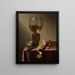 Nature morte au citron - Maarten Boelema de Stomme — kehystetty taideteos seinällä