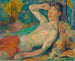 Faune s'éveillant - Magnus Enckell — näkymä teoksesta