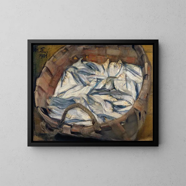 Harengs de la Baltique - Magnus Enckell — kehystetty taideteos seinällä
