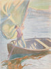 Poika ja purje - Magnus Enckell — näkymä teoksesta