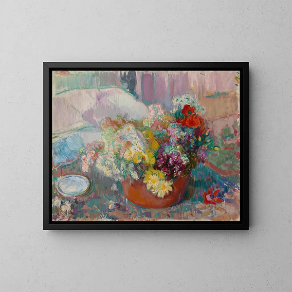 Fleurs - Magnus Enckell — kehystetty taideteos seinällä