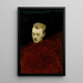 Tête de Bruno Aspelin - Magnus Enckell — kehystetty taideteos seinällä