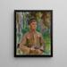 Le chasseur forestier Gunnar Arnkil - Magnus Enckell — kehystetty taideteos seinällä