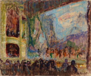 Sisäkuva suomalaisesta oopperasta - Magnus Enckell — näkymä teoksesta