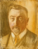 Portrait du chambellan Hjalmar Linder - Magnus Enckell — näkymä teoksesta