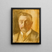 Portrait du chambellan Hjalmar Linder - Magnus Enckell — kehystetty taideteos seinällä