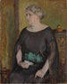 Portrait de Mme Lydia Keirkner - Magnus Enckell — näkymä teoksesta
