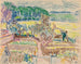 Puutarha - Magnus Enckell — näkymä teoksesta