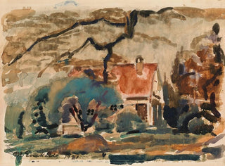 Villa de l'artiste à Kilo - Magnus Enckell — näkymä teoksesta