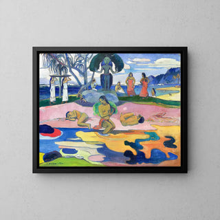 Reproduction tableau | Mahana no atua (jour de dieu) de Paul Gauguin | Poster - Toile - Aluminium
