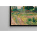 Maalauksen jäljennös Maisons à Essoyes - Pierre-Auguste Renoir