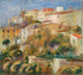 Maisons sur une Colline - Pierre-Auguste Renoir — näkymä teoksesta
